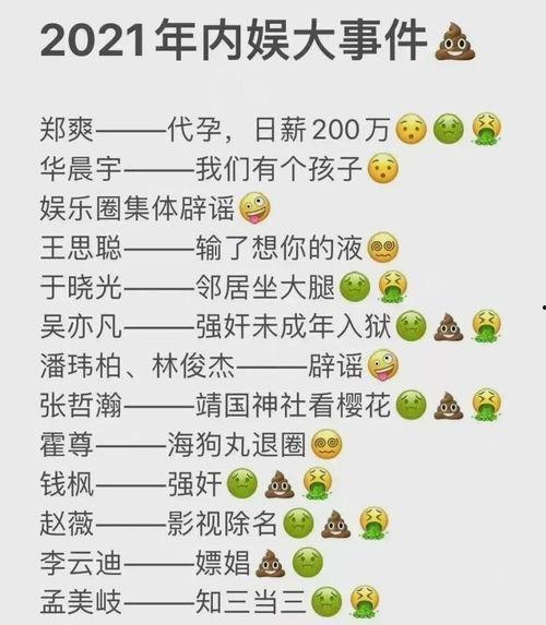 吃瓜汇总2021,盘点娱乐圈风云变幻  第3张